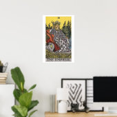 Poster de l'Empress Tarot Card (Bureau à domicile)