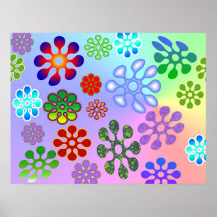 Poster de l'énergie des fleurs