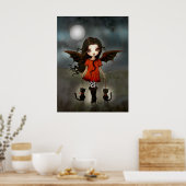 Poster de l'Enfant d'Halloween Cute Vampire (Cuisine)