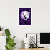 Poster de l'enfant Purple Moon (Bureau à domicile)