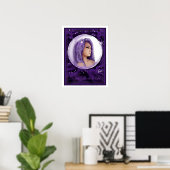 Poster de l'enfant Purple Moon (Bureau à domicile)