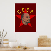 Poster de Lenin CCCP (Cuisine)
