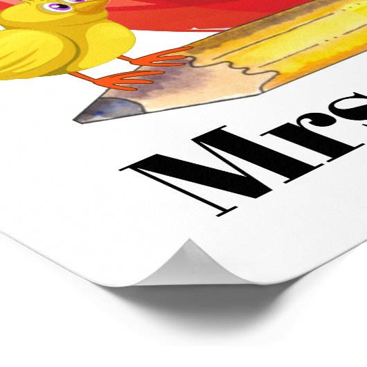 Poster de l'enseignant (Coin)