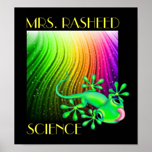 Poster de l'enseignant