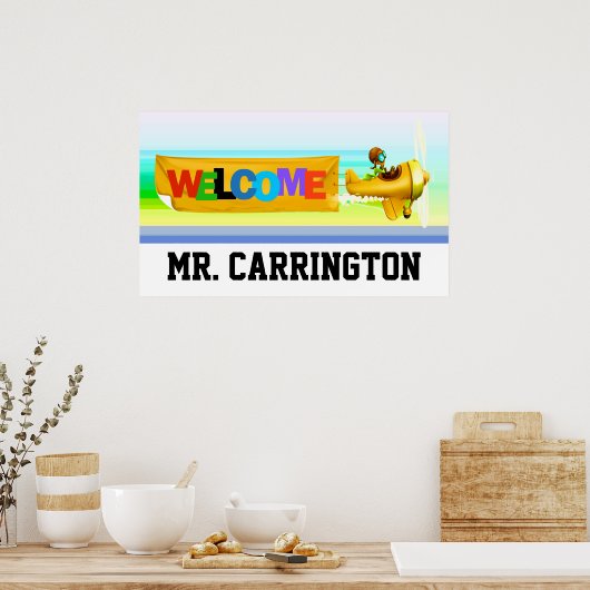 Poster de l'enseignant (Cuisine)