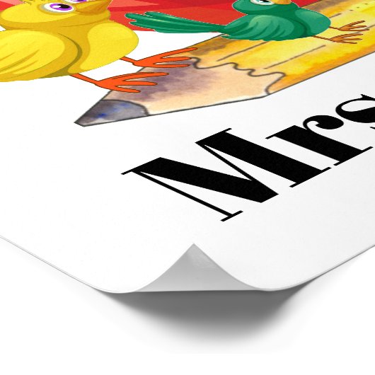 Poster de l'enseignant (Coin)