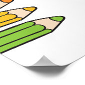 Poster de l'enseignant du coordinateur du Chaos (Coin)