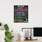 Poster de l'enseignant M.A.T.H. (Bureau à domicile)