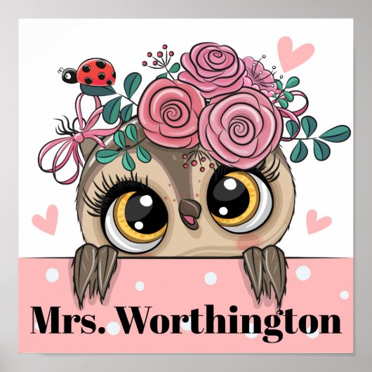 Poster de l'enseignant précieux (Devant)