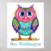 Poster de l'enseignant si mignon (Devant)