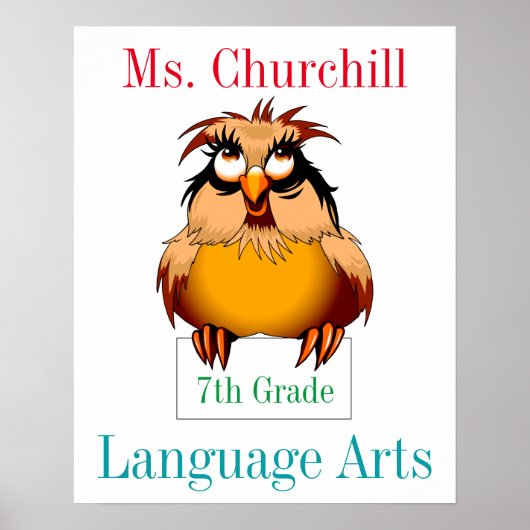 Poster de l'enseignant - SRF (Devant)