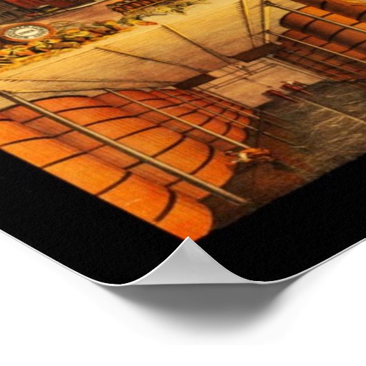 Poster de l'entreprise de bière Boston (Coin)