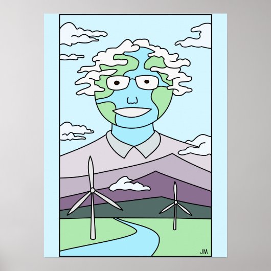 Poster de l'environnement (Devant)