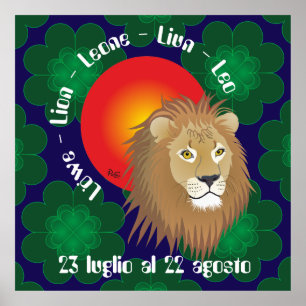 Poster de Leone 23 luglio al 22 agosto