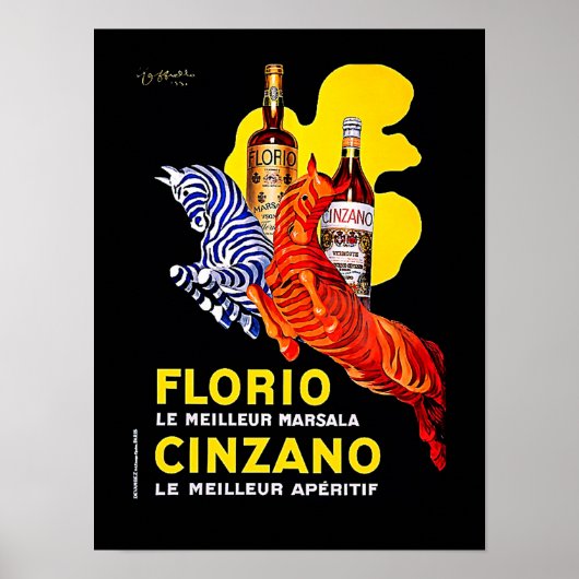 Poster de Leonetto Cappiello Art Déco Liqueur (Devant)
