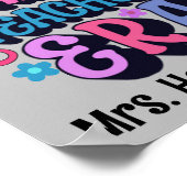 Poster de l'époque de professeur d'art pour le ret (Coin)