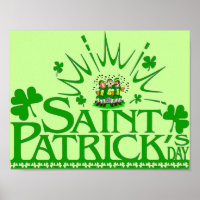 Poster de Leprechauns pour la chanson de St. Patri