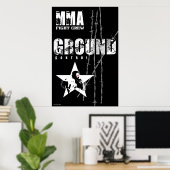 Poster de l'équipage de combat (Bureau à domicile)