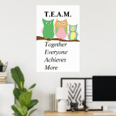 Poster de l'ÉQUIPE (Bureau à domicile)