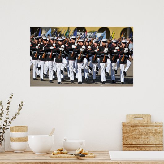 Poster de l'équipe d'exercices silencieux (Cuisine)