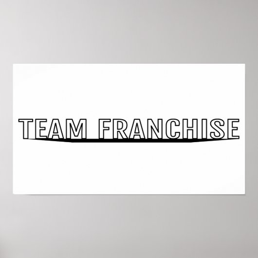 Poster de l'équipe Franchise (Devant)