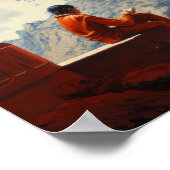 Poster de les années 70 de science-fiction (Coin)