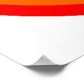 Poster de Lesbians Arc-en-ciel rond (Coin)