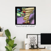 Poster de l'escalier paradisiaque de Pricey par Ri (Bureau à domicile)