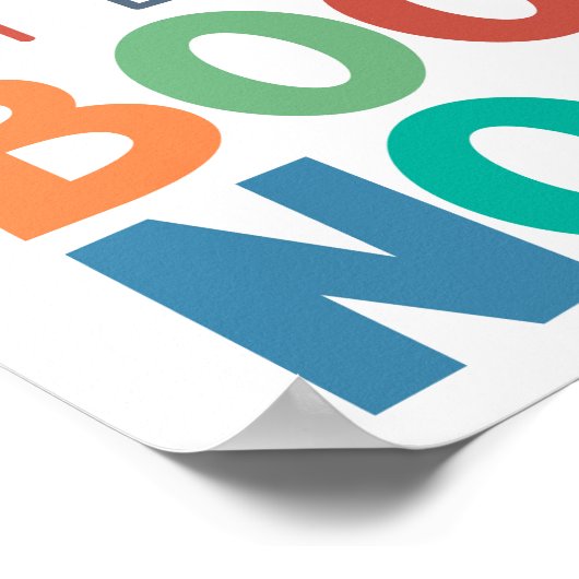 Poster de l'espace de lecture de My Little Book No (Coin)