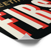 Poster de l'espace rétro - Exoplanet Discovery 51 (Coin)