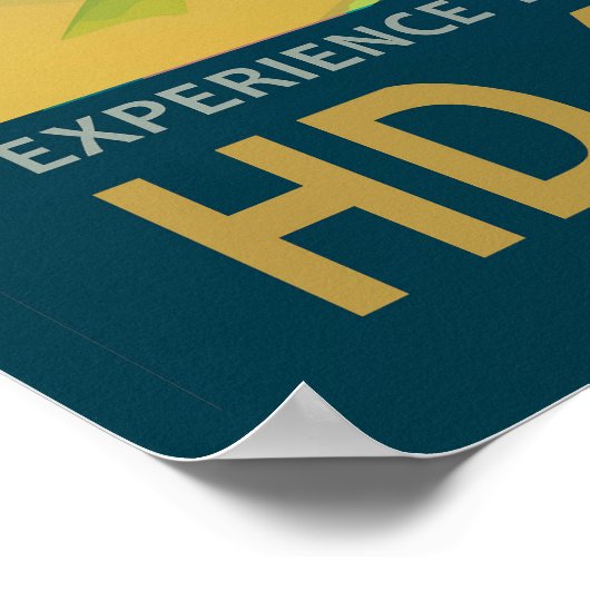 Poster De L'Espace Rétro-La Gravité D'Une Super Te (Coin)