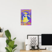 Poster de l'esprit libre des femmes (Bureau à domicile)