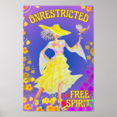 Poster de l'esprit libre des femmes (Devant)