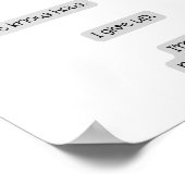 Poster de l'état d'esprit de croissance, décoratio (Coin)