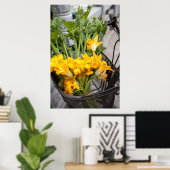 Poster de l'été Zuchinni Blossoms (Bureau à domicile)