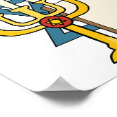 Poster de l'étoile de David (Coin)