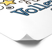 Poster de l'étoile de volleyball future (Coin)