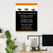 Poster de l'événement de fête d'Halloween (Bureau à domicile)