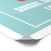 Poster de l'événement du carnaval sur mesure (Coin)