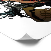 Poster de l'évier Lèvres Perdues (Coin)