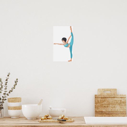 Poster de l'exercice Dancer Stretching Dance (Cuisine)