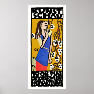 Poster de l'exposition artistique Kunstschau Wien 