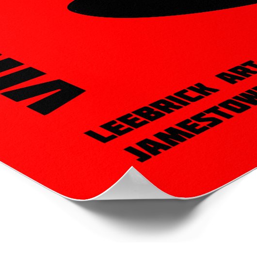 Poster de l'exposition d'art Abstrait #3 (Coin)