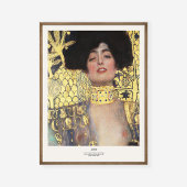 Poster de l'exposition d'art Gustav Klimt Judith