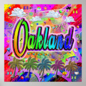 Poster de l'Express Oakland Vista (Devant)