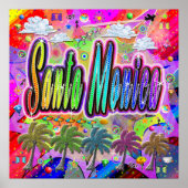 Poster de l'Express père Noël Monica Vista (Devant)