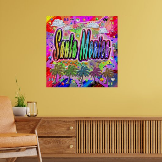 Poster de l'Express père Noël Monica Vista (Salon 2)