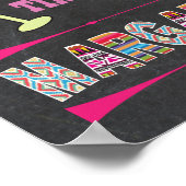 Poster de l'heure de Fiesta Margarita mexicaine (Coin)