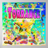 Poster de l'heure de l'époque de la torrance (Devant)