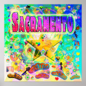 Poster de l'heure de l'époque de Sacramento (Devant)